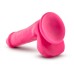 Neo - 6 Inch Dual Density Cock with Balls - Neon Pink Neo - 6 Inch Dual Density Cock with Balls - Neon Pink