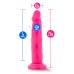 Neo - 7.5 Inch Dual Density Cock - Neon Pink Neo - 7.5 Inch Dual Density Cock - Neon Pink