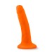 Neo - 5.5 Inch Dual Density Cock - Neon Orange Neo - 5.5 Inch Dual Density Cock - Neon Orange