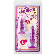 Crystal Jellies Anal Trainer Kit - Purple Crystal Jellies Anal Trainer Kit - Purple
