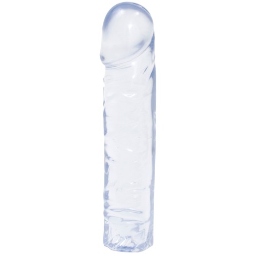 Crystal Jellies Classic Dong 8 Inch - Clear Crystal Jellies Classic Dong 8 Inch - Clear