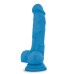 Neo - 7.5 Inch Dual Density Cock With Balls - Neon Blue Neo - 7.5 Inch Dual Density Cock With Balls - Neon Blue