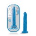 Neo - 7 .5 Inch Dual Density Cock - Neon Blue Neo - 7 .5 Inch Dual Density Cock - Neon Blue