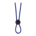 Stay Hard - Silicone Loop Cock Ring - Blue