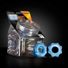 Stay Hard - Glo Nutz - 40 Piece Fishbowl - Blue Stay Hard - Glo Nutz - 40 Piece Fishbowl - Blue