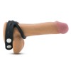 Performance - Vs6 - Silicone Cock & Ball Strap - Black