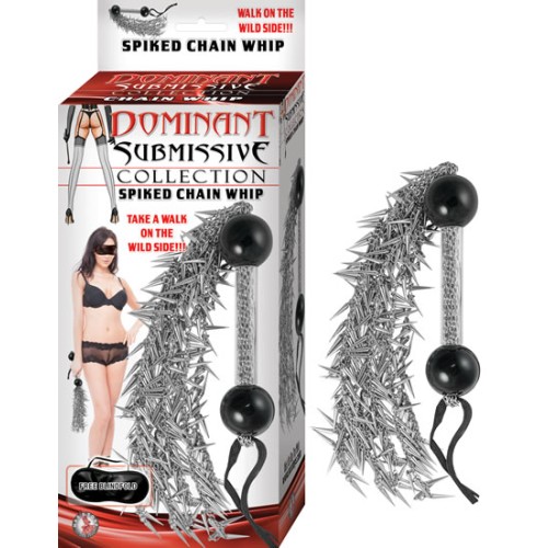 Dominant Submissive Collection Spiked Chain Spiked Chain Whip Dominant Submissive Collection Spiked Chain Spiked Chain Whip