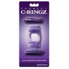 Fantasy C-Ringz Duo-Vibrating Super Ring Purple