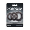 Fantasy C-Ringz Silicone Designer Stamina Set Black