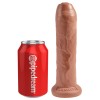 King Cock 7 Inch Uncut - Tan