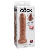 King Cock 7 Inch Uncut - Tan