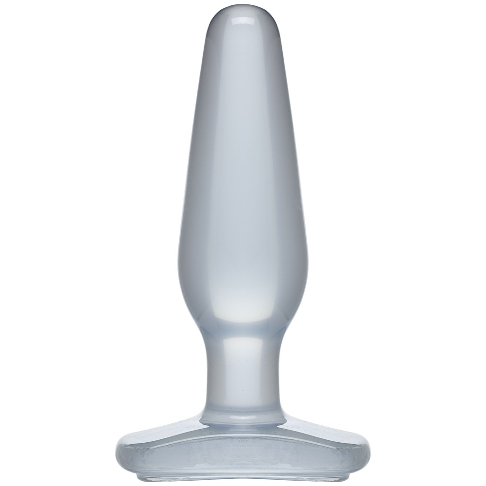 Crystal Jellies Butt Plug - Medium - Clear