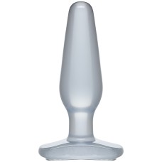 Crystal Jellies Butt Plug - Medium - Clear Crystal Jellies Butt Plug - Medium - Clear