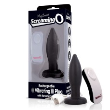 My Secret Remote Vibrating Plug - Black My Secret Remote Vibrating Plug - Black