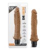 Dr. Skin - Cock Vibe 8 - 9.75 Inch Vibrating Cock Mocha