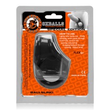 Oxballs Ballsling Cocksling W / Splittler - Black Oxballs Ballsling Cocksling W / Splittler - Black