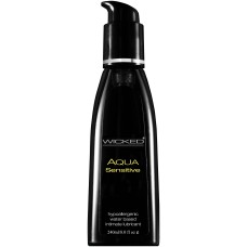 Aqua Sensitive Hypoallergenic Water Based Lubricant - 8 Fl. Oz. Aqua Sensitive Hypoallergenic Water Based Lubricant - 8 Fl. Oz.