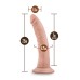 Dr. Skin 7.5 Inch Cock W / Suction Cup - Vanilla