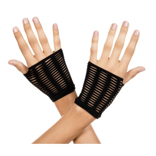 Oval Net Gloves - Black Oval Net Gloves - Black