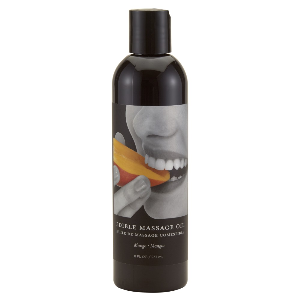 Edible Massage Oil - Mango - 8 Fl. Oz.