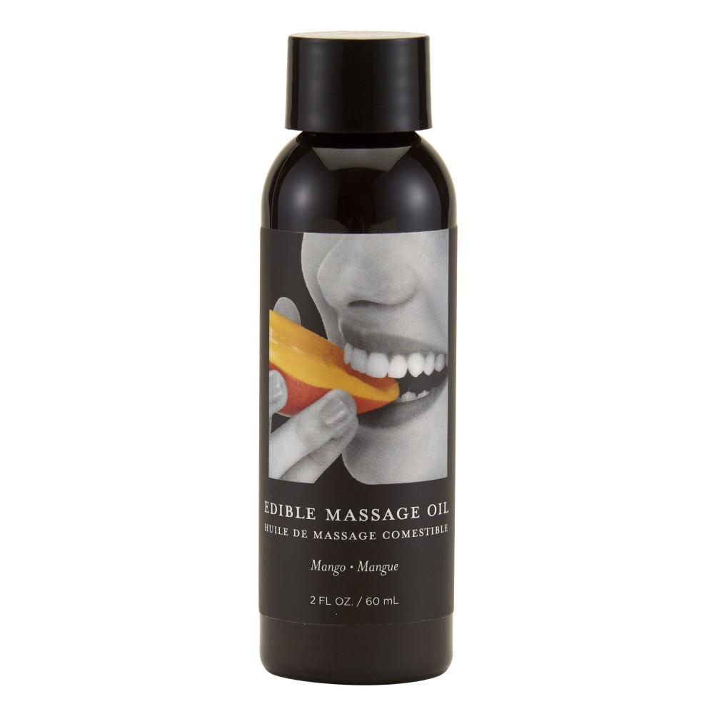Edible Massage Oil - Mango - 2 Fl. Oz.