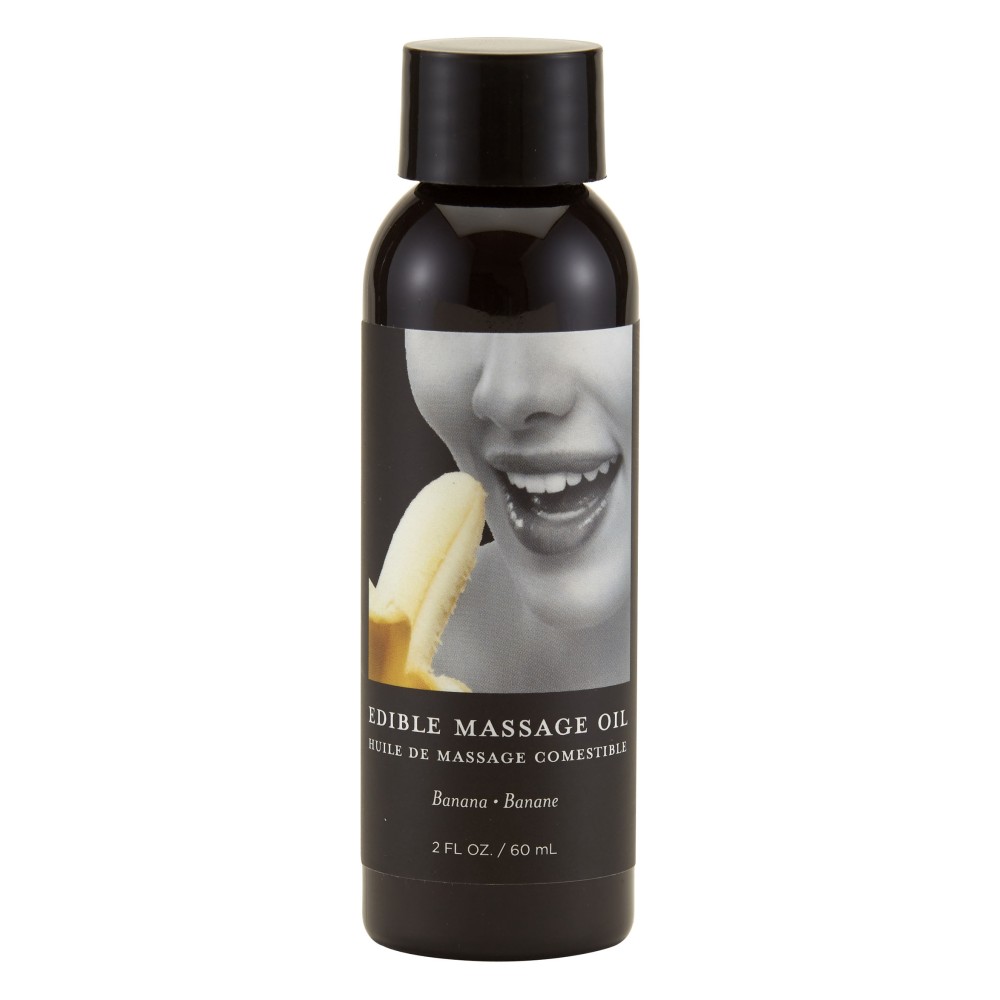Edible Massage Oil - Banana - 2 Fl. Oz.