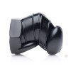 Master Series Detained - Black Restrictive Chastity Cage