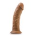 Dr. Skin - 8 Inch Cock With Suction Cup - Mocha Dr. Skin - 8 Inch Cock With Suction Cup - Mocha