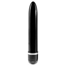 King Cock 8 Inch Vibrating Stiffy - Tan