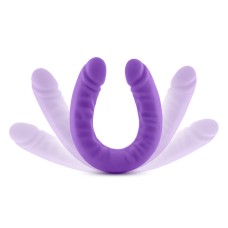 Ruse - 18 Inch Silicone Slim Double Dong - Purple Ruse - 18 Inch Silicone Slim Double Dong - Purple