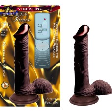 Lifelike Vibrating Black Prince 6''