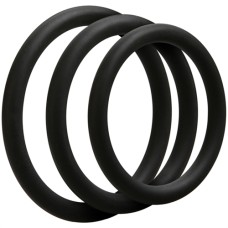 Optimale 3 C Ring Set - Thin - Black Optimale 3 C Ring Set - Thin - Black