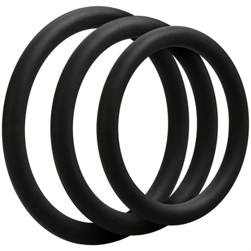 Optimale 3 C Ring Set - Thin - Black Optimale 3 C Ring Set - Thin - Black