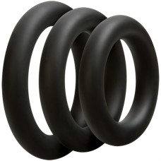 Optimale 3 C Ring Set - Thick - Black Optimale 3 C Ring Set - Thick - Black