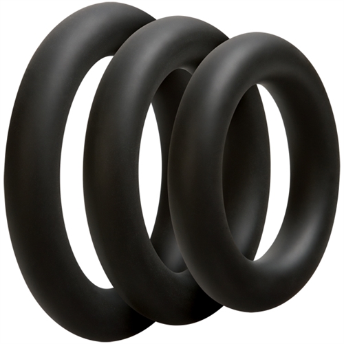 Optimale 3 C Ring Set - Thick - Black Optimale 3 C Ring Set - Thick - Black