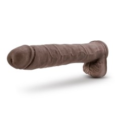 Au Naturel - Daddy - 14 Inch Sensa Feel Dual Density Dildo - Chocolate Au Naturel - Daddy - 14 Inch Sensa Feel Dual Density Dildo - Chocolate