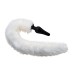 White Fox Tail Anal Plug and Ears Set White Fox Tail Anal Plug and Ears Set