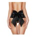 Sexy Bow Vibrating Panty - Black