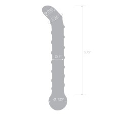 Mr. Swirly 6.5 Inch G-Spot Glass Dildo Mr. Swirly 6.5 Inch G-Spot Glass Dildo