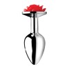 Red Rose Anal Plug - Small