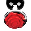 Red Rose Anal Plug - Small