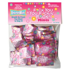 F*Ck You You F*Ckin' F*Ck Mints! 25 Individual Fun Size Packages