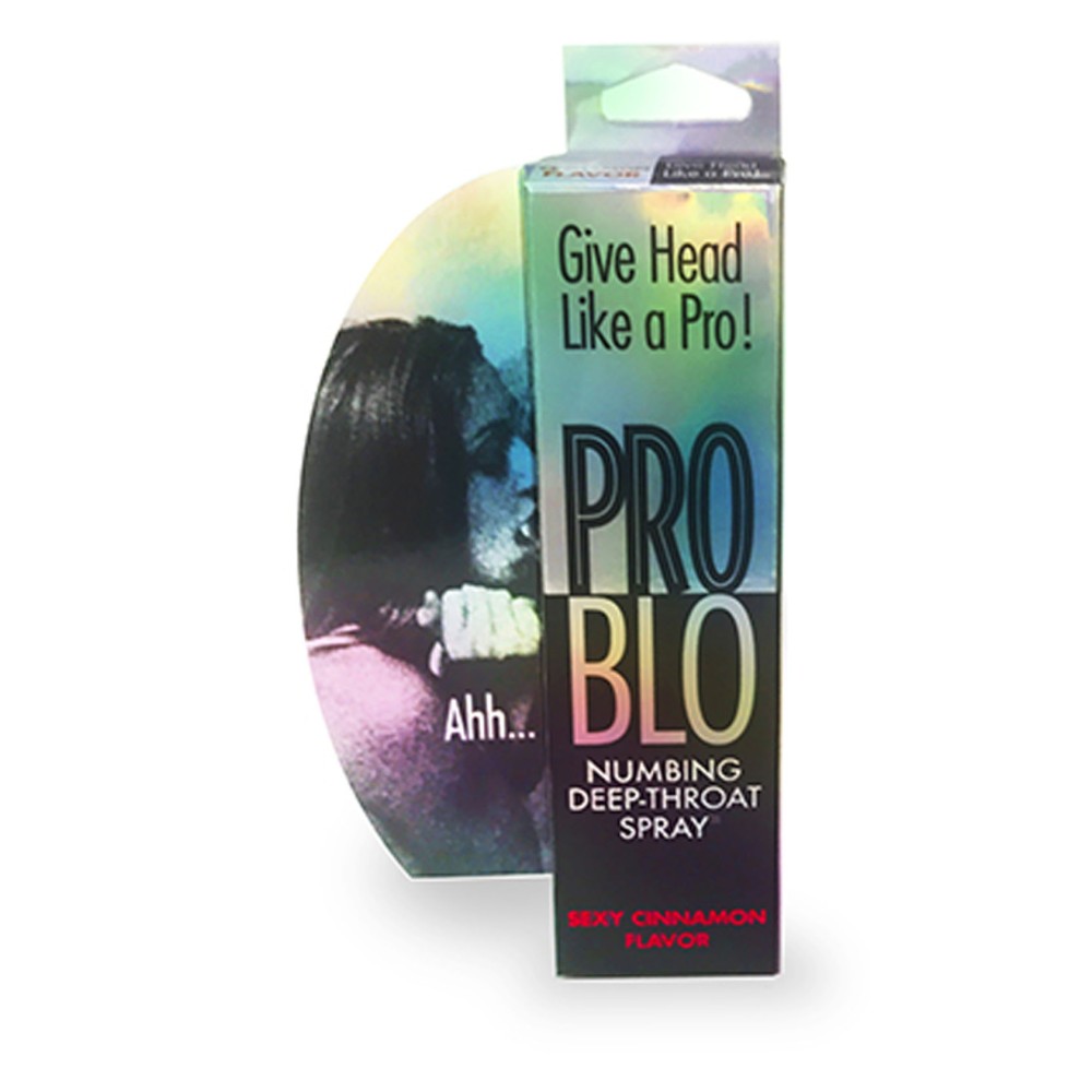 Problo Numbing Deep-Throat Spray - Sexy Cinnamon - 1 Fl. Oz.