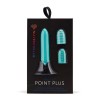 Nu Sensuelle Point Plus Bullet With Textured Sleeves - Tiffany Blue