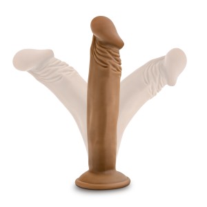 Dr. Skin - Dr. Small - 6 Inch Dildo - Mocha Dr. Skin - Dr. Small - 6 Inch Dildo - Mocha