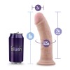 Au Naturel - 8 Inch Dildo With Suction Cup - Vanilla