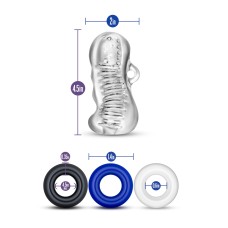 Quickie Kit - Jerk Off - Clear Quickie Kit - Jerk Off - Clear