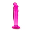 B Yours - Sweet n' Small 6 Inch Dildo With Suction Cup - Pink