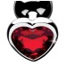 Red Heart Gem Anal Plug - Medium Red Heart Gem Anal Plug - Medium