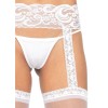 Sheer Thigh Highs - One Size - White